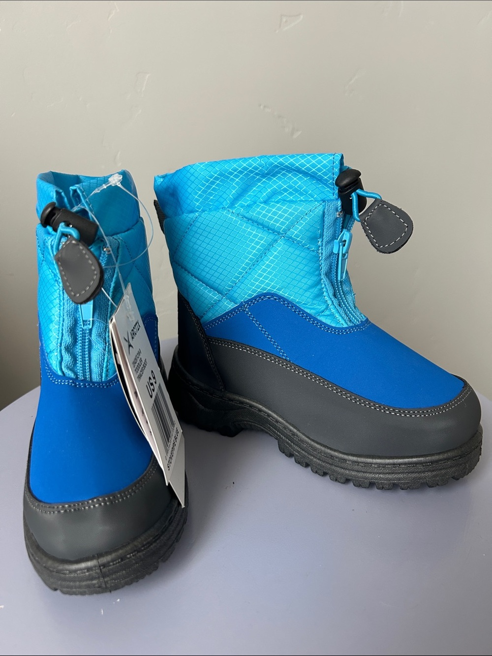 Arctix Toddler Stovepipe Blue Winter Snow Tracer Boots Sz 9